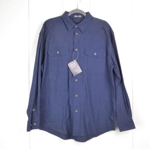 REI Shirt Men SZ M Long Sleeve Button Up Utility Workwear Relaxed Classic Casual